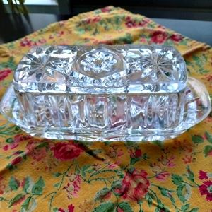 Anchor Hocking butter dish